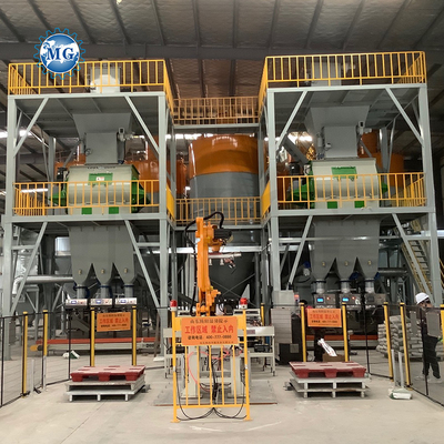 Fully Automatic Dry Powder Mortar Mixing Machine Wall Putty Sand Cement Mixer Ceramic Tile Adhesive Manufacturing Plant For Sale