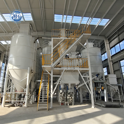 High Quality Dry Powder Mortar Production Line Wall Putty Sand Cement Mixer Equipment Ceramic Tile Adhesive Making Machine
