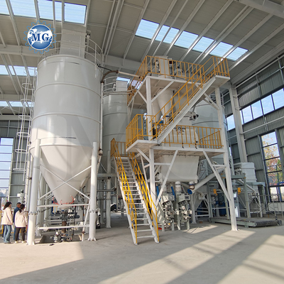 High Quality Dry Powder Mortar Production Line Wall Putty Sand Cement Mixer Equipment Ceramic Tile Adhesive Making Machine