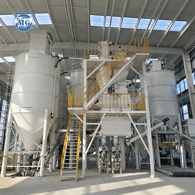 High Quality Dry Powder Mortar Production Line Wall Putty Sand Cement Mixer Equipment Ceramic Tile Adhesive Making Machine