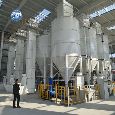 High Quality Dry Powder Mortar Production Line Wall Putty Sand Cement Mixer Equipment Ceramic Tile Adhesive Making Machine