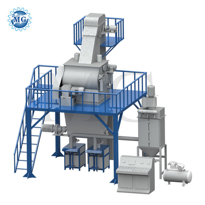 Dry Powder Mortar Production Line Wall Putty Sand Cement Mixing Equipment Ceramic Tile Adhesive Making Machine