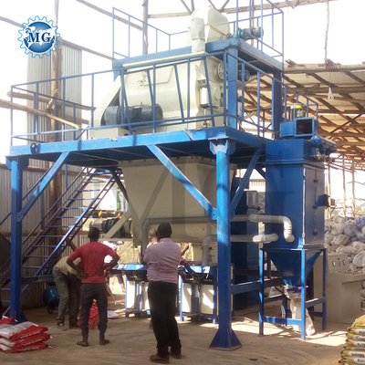 Dry Powder Mortar Production Line Wall Putty Sand Cement Mixing Equipment Ceramic Tile Adhesive Making Machine