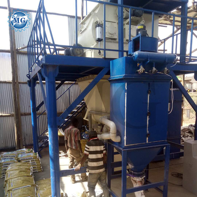 Dry Powder Mortar Production Line Wall Putty Sand Cement Mixing Equipment Ceramic Tile Adhesive Making Machine