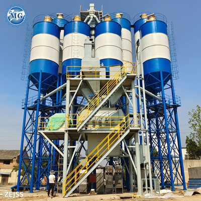 Energy Saving Dry Powder Mortar Production Line Wall Putty Sand Cement Mixing Equipment Ceramic Tile Adhesive Making Machine