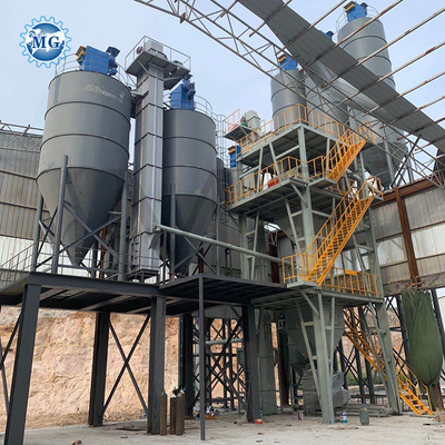 Energy Saving Dry Powder Mortar Production Line Wall Putty Sand Cement Mixing Equipment Ceramic Tile Adhesive Making Machine