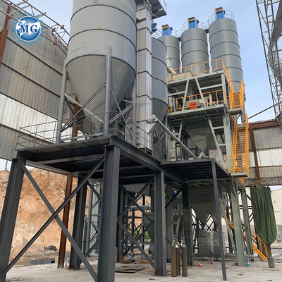 Energy Saving Dry Powder Mortar Production Line Wall Putty Sand Cement Mixing Equipment Ceramic Tile Adhesive Making Machine