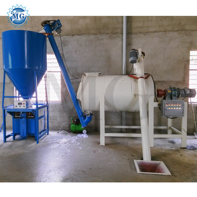 Simple Dry Powder Mortar Production Line Wall Putty Skim Coat Sand Cement Mixer Equipment Ceramic Tile Adhesive Making Machine