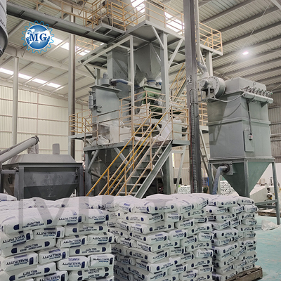 Intelligent PLC 10-30 T/H Dry Mix Powder Mortar Plant Wall Putty Sand Cement Mixer Ceramic Tile Adhesive Grout Making Machine