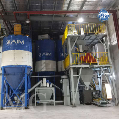 83kw Dry Mix Powder Mortar Mixing Machine Wall Putty Sand Cement Mixer Ceramic Tile Adhesive Manufacturing Plant