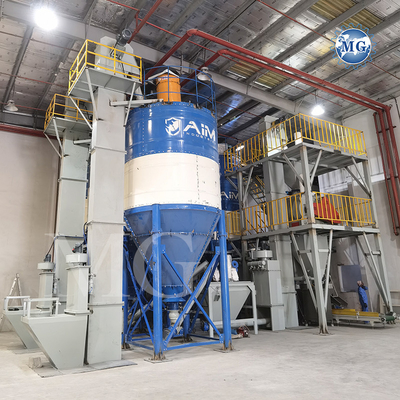 83kw Dry Mix Powder Mortar Mixing Machine Wall Putty Sand Cement Mixer Ceramic Tile Adhesive Manufacturing Plant