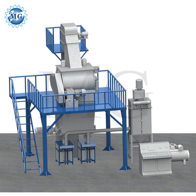 CE Voltage Customized Dry Mix Powder Mortar Mixing Machine Wall Putty Sand Cement Mixer Ceramic Tile Adhesive Manufacturing Plant