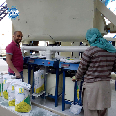 Automatic Dry Powder Mortar Packing Machine Sand Cement Wall Putty Ceramic Tile Adhesive Valve Bag Packaging Filling Machine