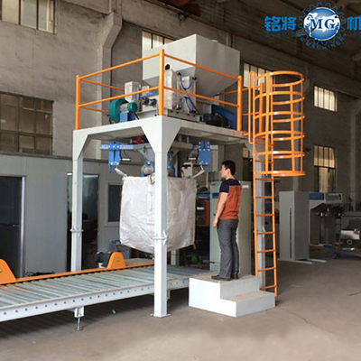 Factory Sale 500 kg 1000 kg 1 Ton 2 Ton Bulk Jumbo Bag Packing Machine Sand Cement Lime Powder Filling Packaging Machine