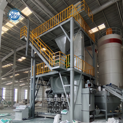 Energy Saving Dry Mortar Mixing Machine Wall Putty Skim Coat Tile Glue 30T / H