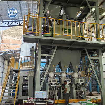 CE Factory Sale Dry Mix Powder Mortar Mixing Plant Wall Putty Skim Coat Sand Cement Mixer Tile Adhesive Glue Grout Making Machine