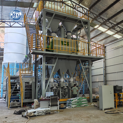 CE Factory Sale Dry Mix Powder Mortar Mixing Plant Wall Putty Skim Coat Sand Cement Mixer Tile Adhesive Glue Grout Making Machine