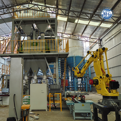 CE Factory Sale Dry Mix Powder Mortar Mixing Plant Wall Putty Skim Coat Sand Cement Mixer Tile Adhesive Glue Grout Making Machine
