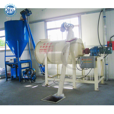 Wall Putty Plaster Skim Coat Mixing Equipment Floor Tile Adhesive Manufacturing Plant CE Simple Dry Powder Mortar Mixer Machine