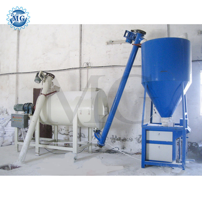 Wall Putty Plaster Skim Coat Mixing Equipment Floor Tile Adhesive Manufacturing Plant CE Simple Dry Powder Mortar Mixer Machine