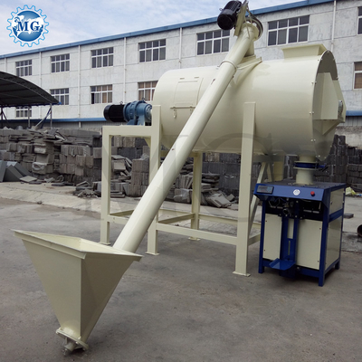 Wall Putty Plaster Skim Coat Mixing Equipment Floor Tile Adhesive Manufacturing Plant CE Simple Dry Powder Mortar Mixer Machine