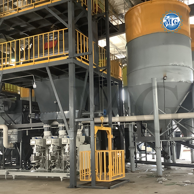 Voltage Customized Dry Powder Mortar Production Line Wall Putty Plaster Sand Cement Mixer Ceramic Tile Adhesive Glue Making Machine
