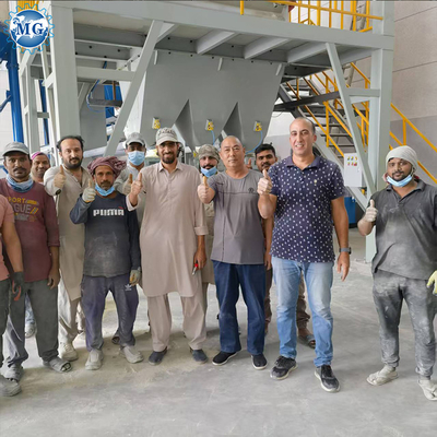 PLC Control System and Automatic Automation in Tile Adhesive Production Line