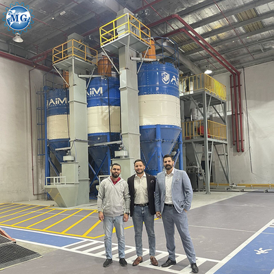 Full Automatic PLC Control Dry Sand Cement Powder Mortar Dry Mix Plant