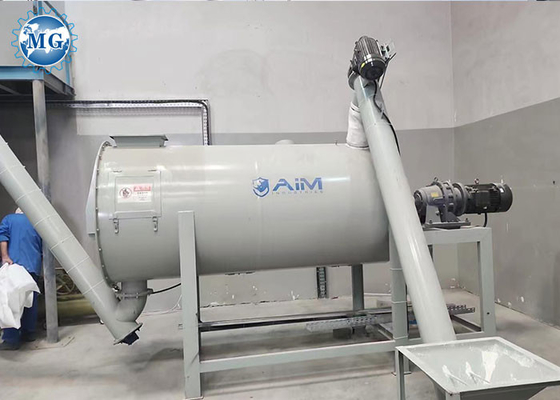 High Efficiency 1-6TPH Ready Simple Dry Mortar Plant Sand Cement Mixing Machine