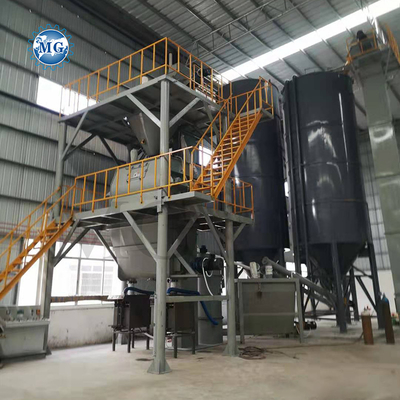 10-30tph Voltage Customized Dry Mix Powder Mortar Production Line Wall Putty Plaster Skim Coat Mixer Tile Adhesive Glue Grout Making Machine