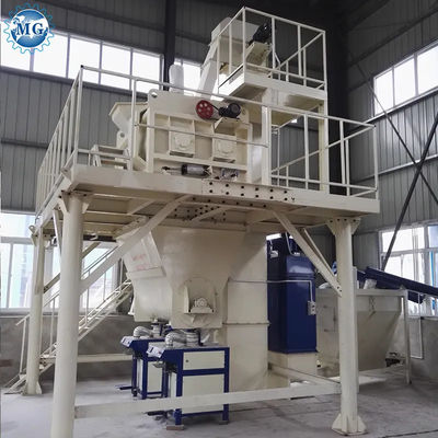 6000*6000*6000mm Easy Installation Dry Mortar Mixing Plant Wall Putty Plaster Skim Coat Sand Cement Mixer Tile Adhesive Glue Grout Making Machine