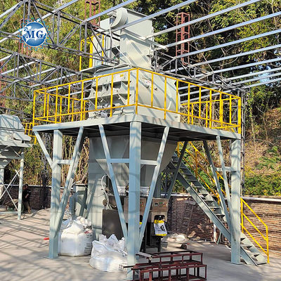 6000*6000*6000mm Easy Installation Dry Mortar Mixing Plant Wall Putty Plaster Skim Coat Sand Cement Mixer Tile Adhesive Glue Grout Making Machine