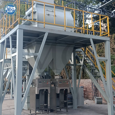 6000*6000*6000mm Easy Installation Dry Mortar Mixing Plant Wall Putty Plaster Skim Coat Sand Cement Mixer Tile Adhesive Glue Grout Making Machine