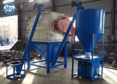 Twin Shafts Paddle Mortar Mixer Machine Equipped Sampling Device