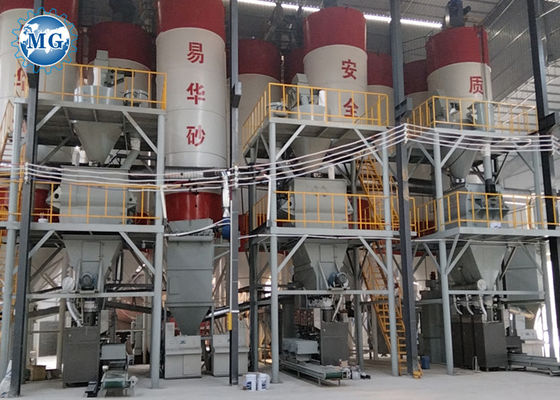 China Factory Automatic Dry Mortar Production Line Dry Powder Mixer Machine