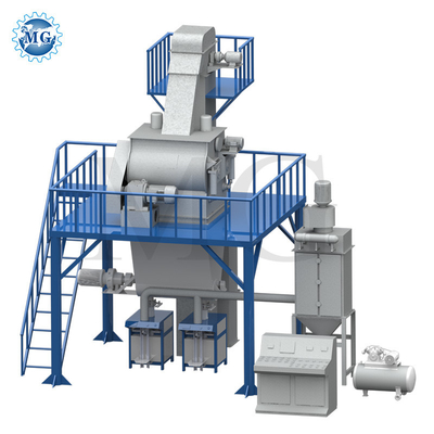 Energy Saving Dry Mix Plant Cement Wall Putty Ceramic Tile Adhesive Making Machine