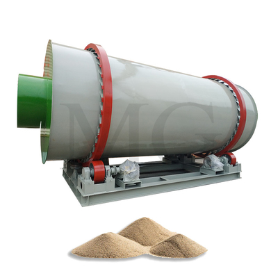Energy Saving River Sea Silica Sand Three Cylinder Drum Equipment Sand Dryer Machine Sand Drying Plant