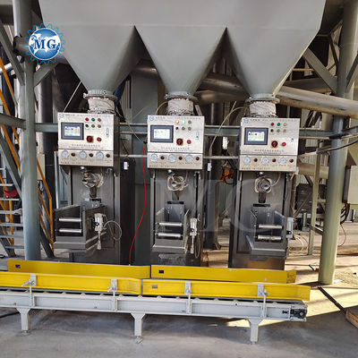 Fast Packing And Palletizing Dry Mortar Production Line Wall Putty Plaster Gypsum Mixer Machine Tile Adhesive Manufacturing Plant