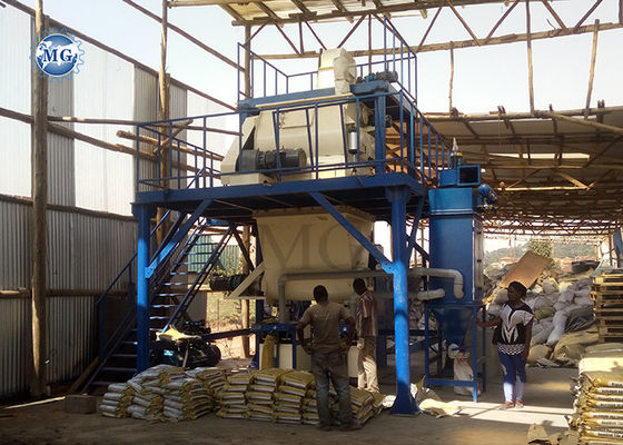 100-440v Voltage Customized Dry Mix Powder Mortar Plant Wall Putty Plaster Gypsum Mixer Ceramic Tile Adhesive Making Machine
