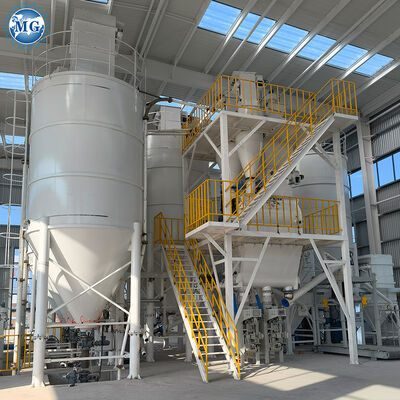 10-30 T/Hour Dry Mix Mortar Plant with Automatic Feeding And Packing and Twin Shaft Mixer