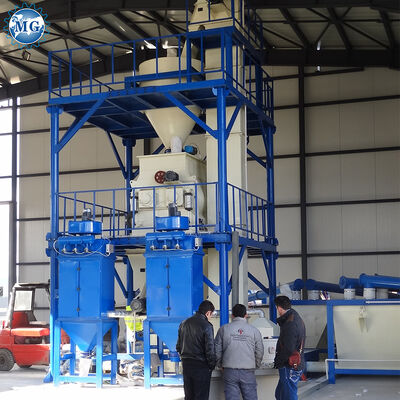 Fast Dosing Dry Mix Powder Mortar Mixing Machine Wall Putty Sand Cement Gypsum Mixer Tile Adhesive Glue Grout Production Line