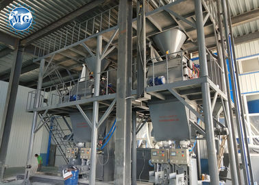 Self Leveling Cement Dry Mix Mortar Manufacturing Plant Easy Operation 2 Years Warranty