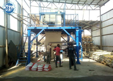 220 - 440v Voltage Dry Mix Mortar Production Line Ceramic Tile Adhesive Production Line