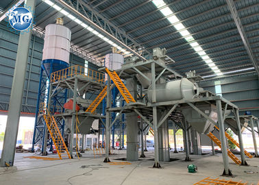 High Efficiency Full Automatic Dry Mortar Mixer Machine Energy Saving 8m * 6m * 9m