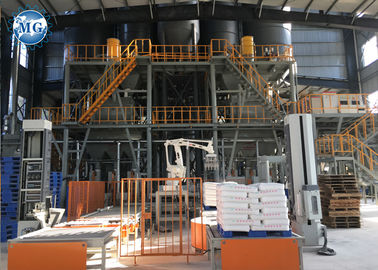 Tower Type Dry Mix Mortar Manufacturing Plant 10 - 30T Per Hour 12 Months Warranty