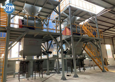 Wall Putty Dry Mortar Mixing Plant Tile Adhesive Mixing Machine Automatic System
