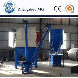 Double Shaft Mixer Type Tile Adhesive Machine 1000kg Per Batch Mixing Capacity