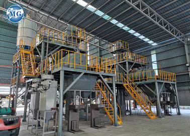 Thermal Insulation Dry Mortar Production Line Full Automatic Customized Color