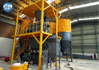 Tile Adhesive Dry Mortar Production Line Machine 15T / H 440v Semi Automatic