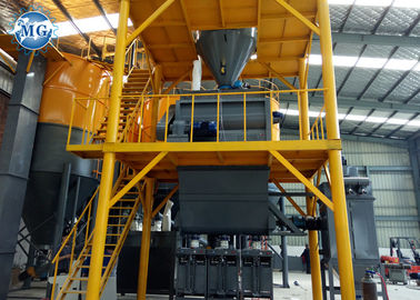 Large Dry Mortar Production Line Automated Cement Mixers Convenient Operation